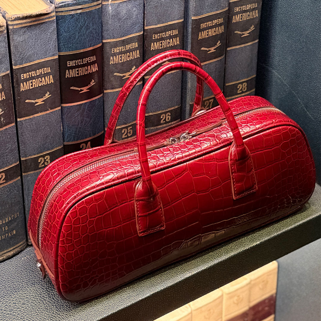 LUCCA STRETCH RUBY RED