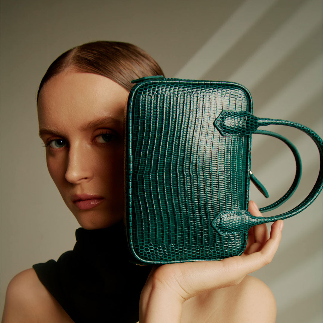 LISBON LIZARD DARK GREEN